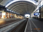 De prachtig stationskap van station Haarlem 13 februari 2017