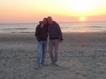 Samen op het strand van Wijk aan Zee 29 april 2017