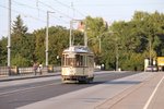 Oude tram in Dresden 29 augustus 2015