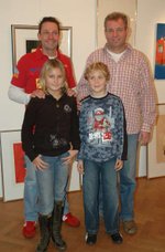 Peter, Rene Eline en Tim in november 2006